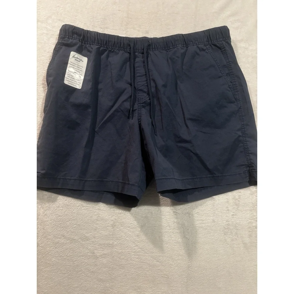 NEW Mens IZOD Saltwater XL Stretch Shorts Relaxed‎ Classics Preppy Blue